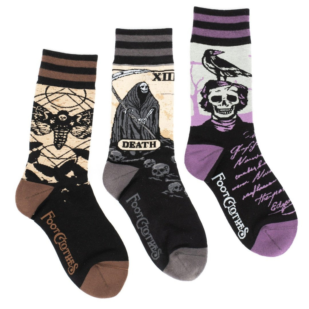 Dark Soles: Goth Crew Sock Pack | 3 Designs