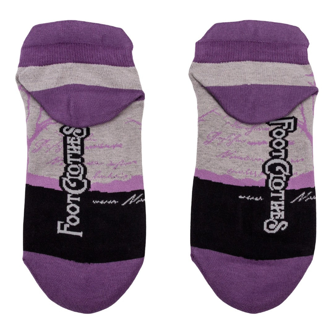The Raven Poe Ankle Socks