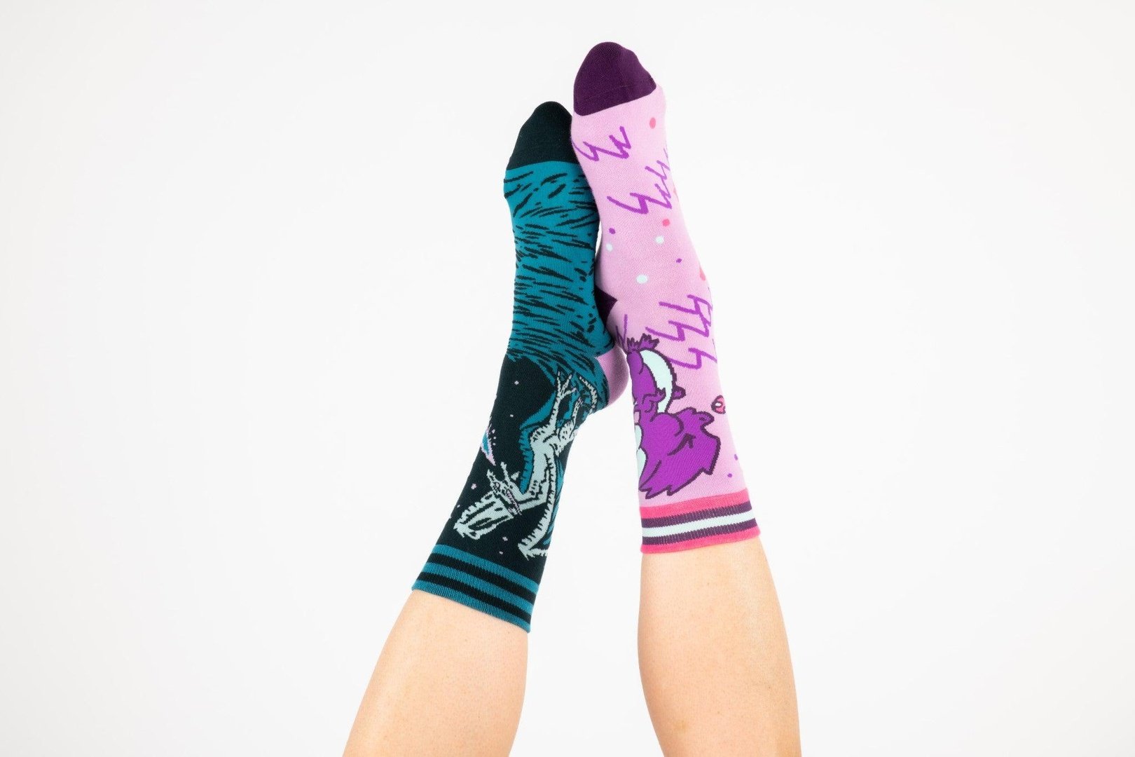 Evil AF Dragon Crew Socks
