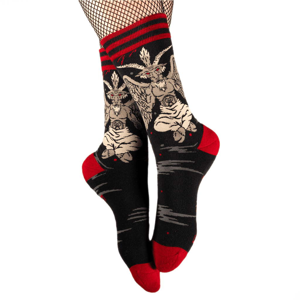 Ultimate Baphomet Ankle and Crew Sock Pack | 6 Designs
