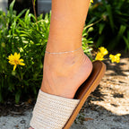 Circles in the Sand Anklet