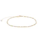 Good Fortune + Growth Healing 2mm Anklet