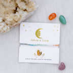 "Live by the Sun, Love by the Moon" Goddess Bracelet