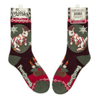 Yule Goat Crew Socks