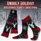 LIMITED Beelzebuck Socks and Scarf Gift Pack