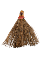 12" Mahogany Obsidian Cinnamon Witch's Broom