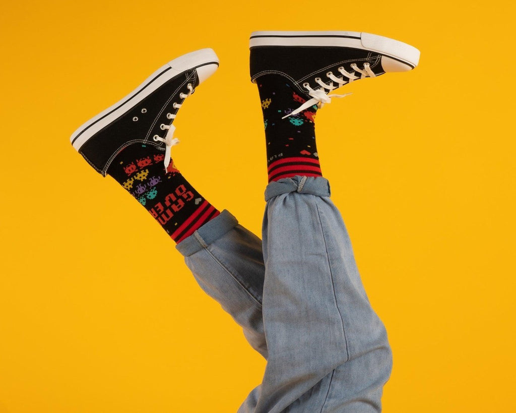 Pixelated Crew Sock Pack | 2 Designs