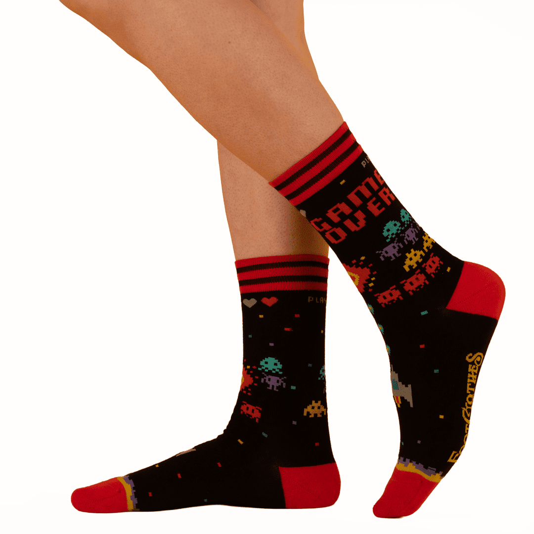 Pixelated Crew Sock Pack | 2 Designs
