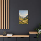 Pastoral With Wyvern - Framed Canvas