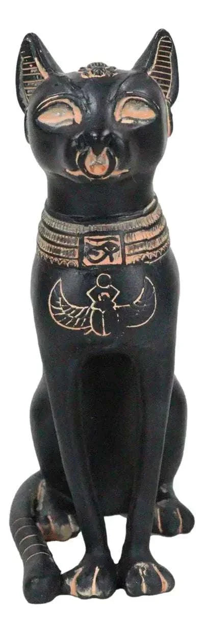 Small Egyptian Bastet Cat Statue 5"
