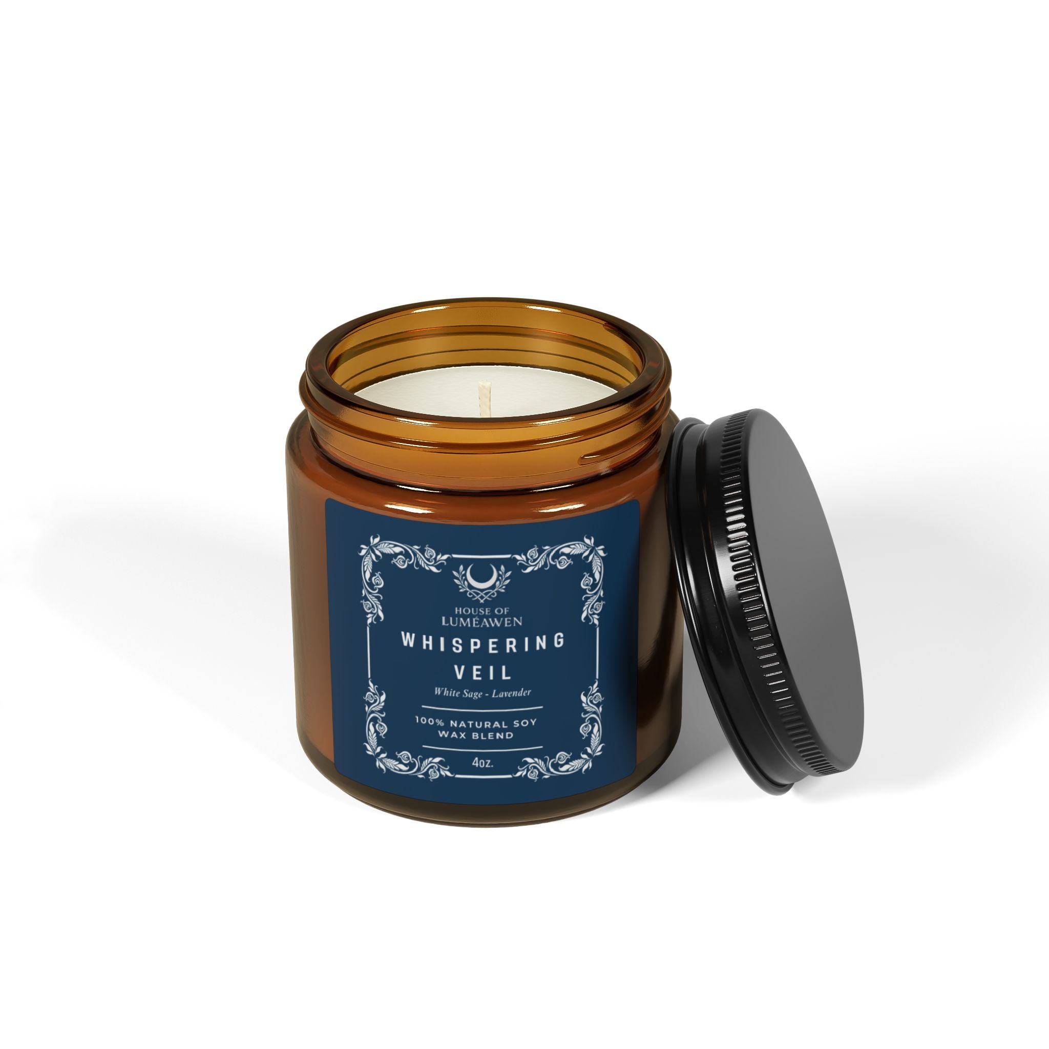 Whispering Veil - Scented Soy Candle