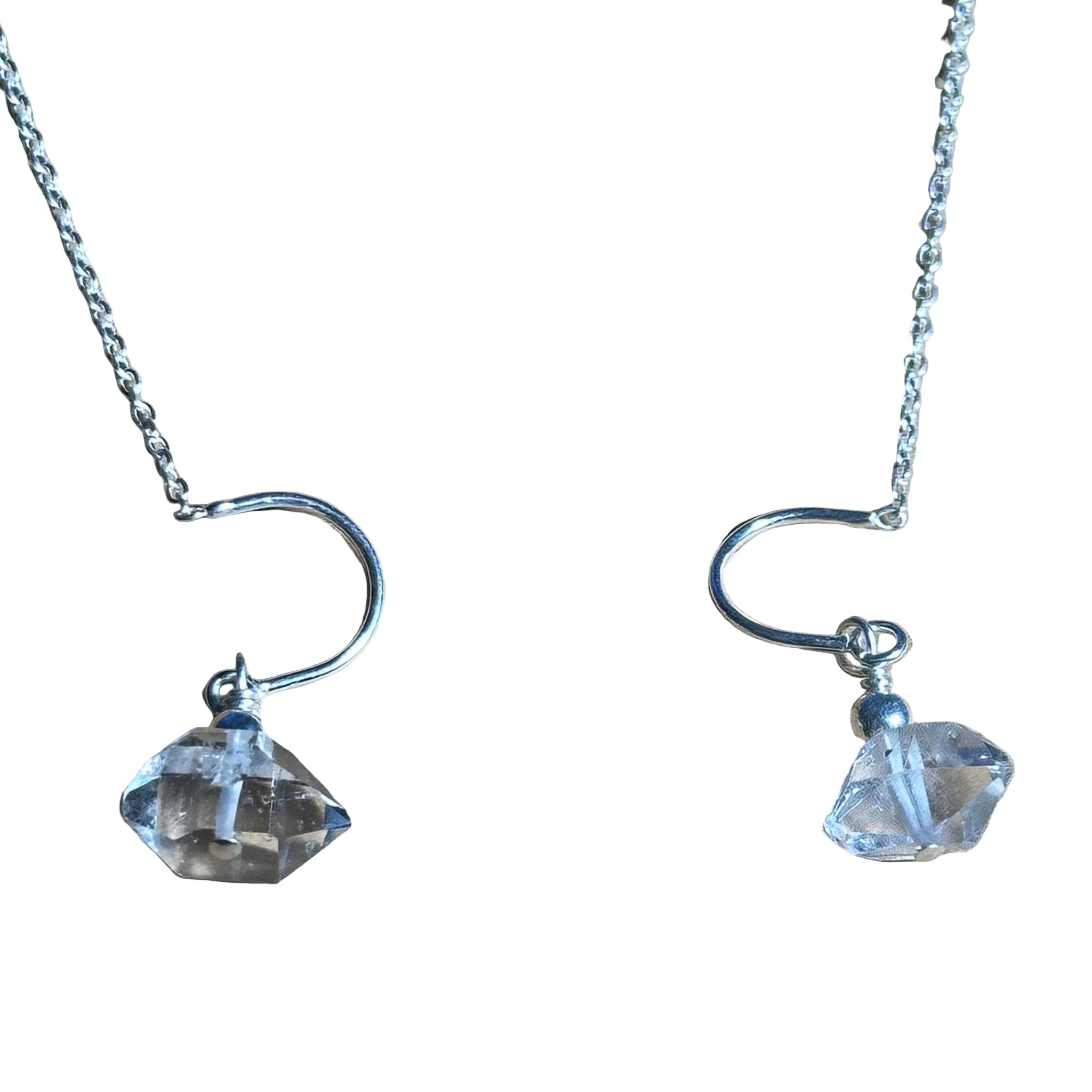 Herkimer Threads Bertoni Earrings - Sterling Silver