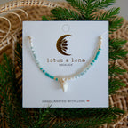 Sandy in Sanibel Seed Bead Necklace