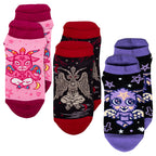 Ultimate Baphomet Ankle and Crew Sock Pack | 6 Designs
