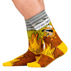 This is Fine. Also, Not Fine. Crew Socks