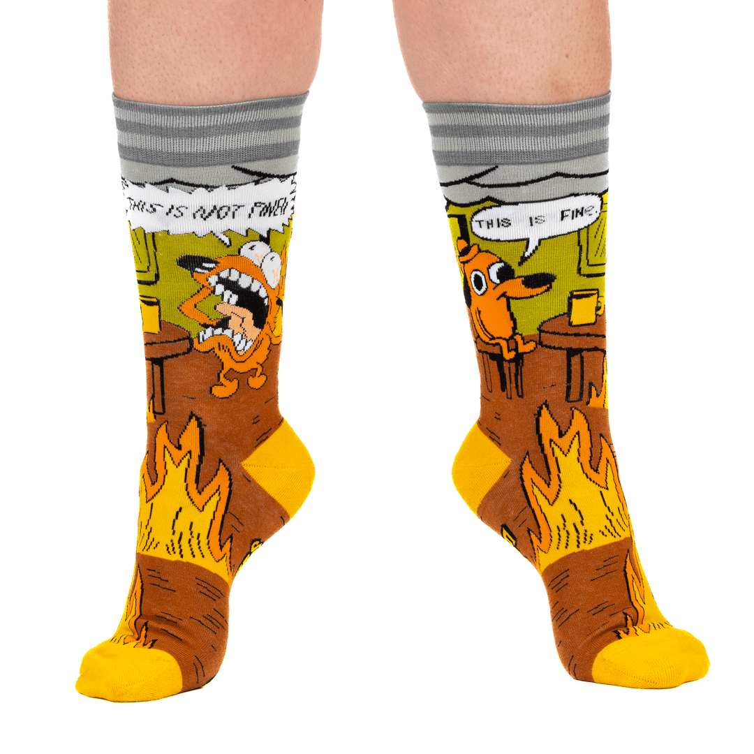 This is Fine Less Brutal Crew Pack | 3 Pairs