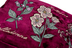 Baneful Botany Velvet Cosmetic Bag