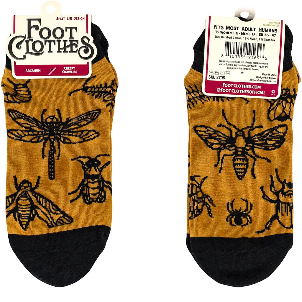 Creepy Crawlies Ankle Socks