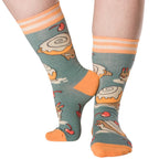 Cinnasnails Crew Socks