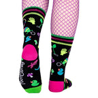 Tiny Trinkets UV Reactive Crew Socks