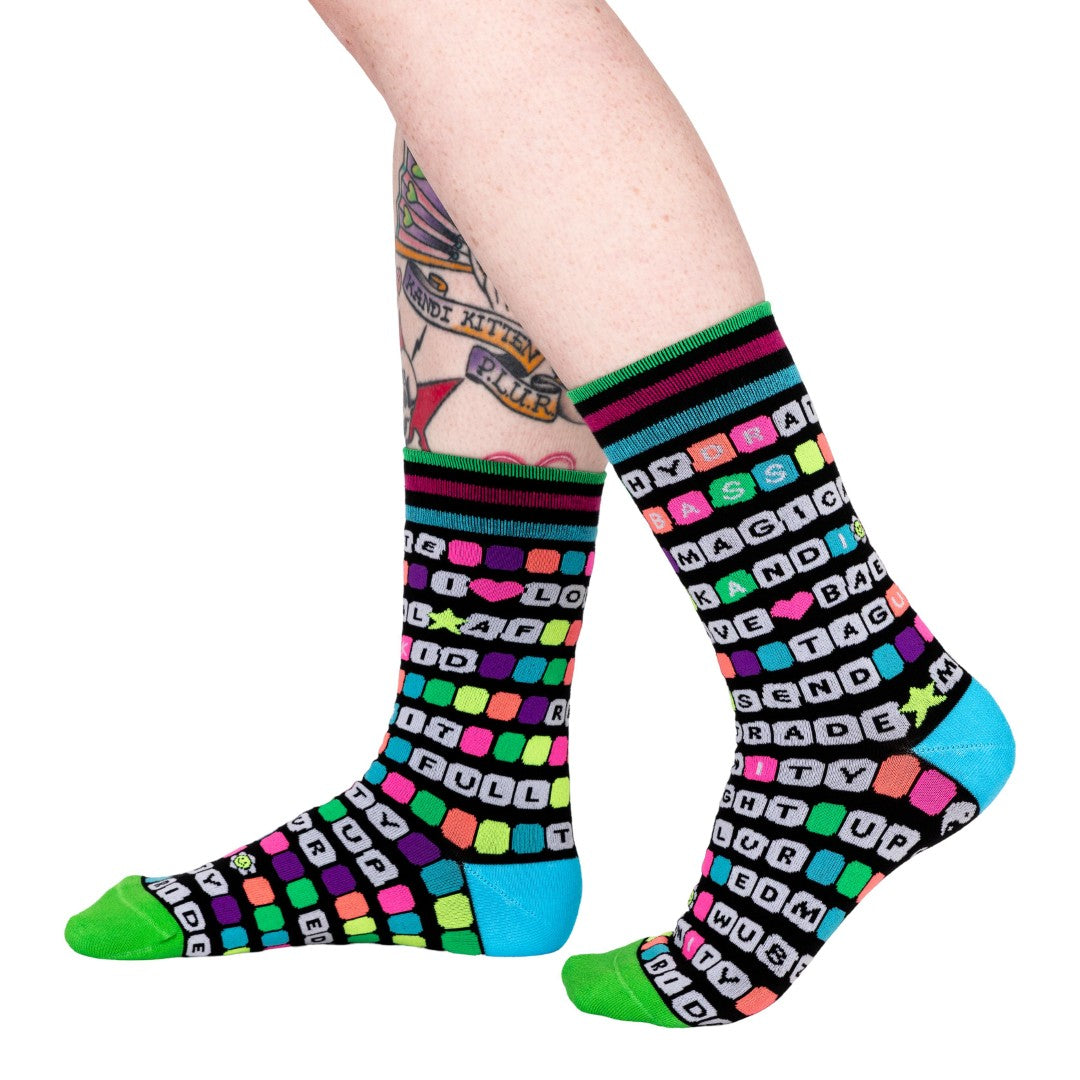 Rave Crew Sock Pack | 6 Designs