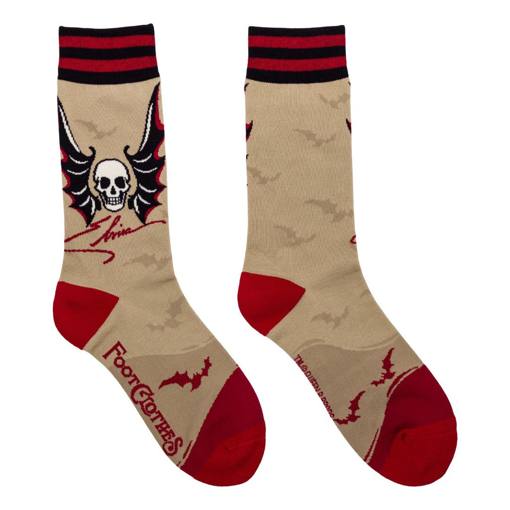 Elvira Cruel Ink Crew Socks