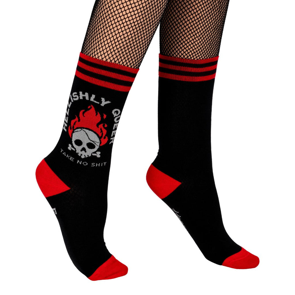 Queer Pixels Crew Sock Pack | 2 Designs