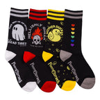 FootClothes x Happy Impulse Crew Sock Pack | 4 Designs