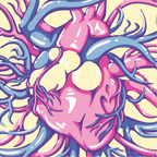 Aortic Entanglement Crew Socks