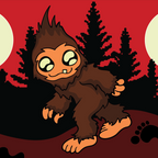Cute Bigfoot Ankle Socks