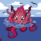 Cute Kraken Crew Socks