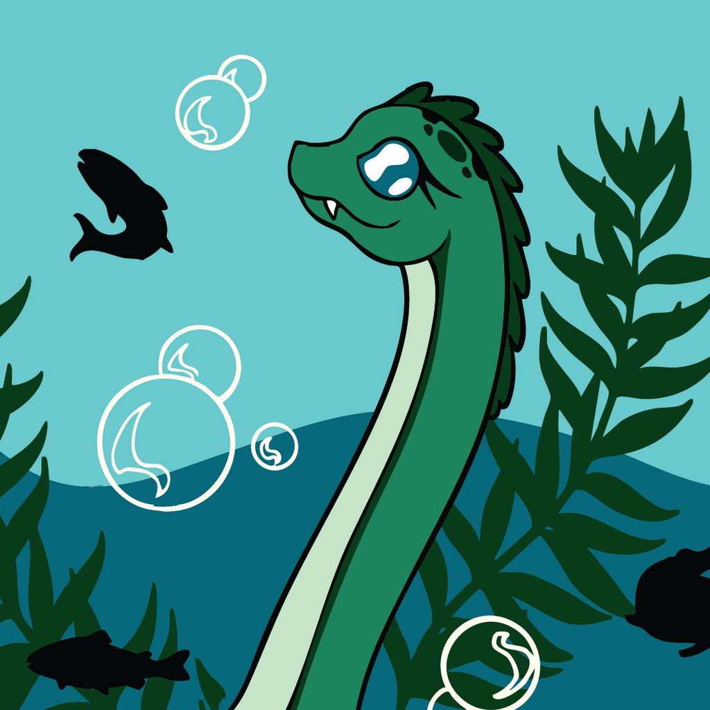 LIMITED Cute Nessie Quick Dry Suede Beach Towel