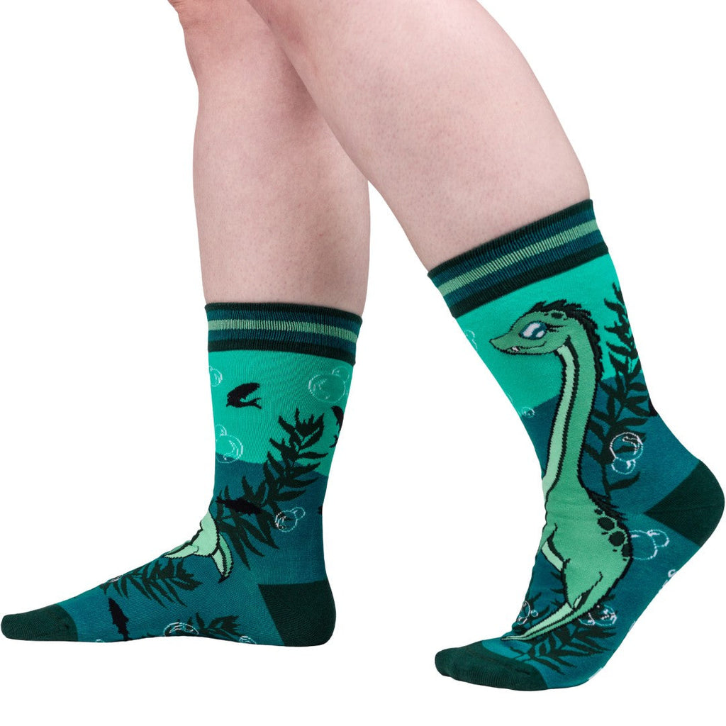 Cute Nessie Crew Socks