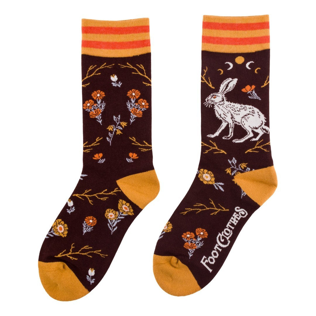 The Hare Crew Socks