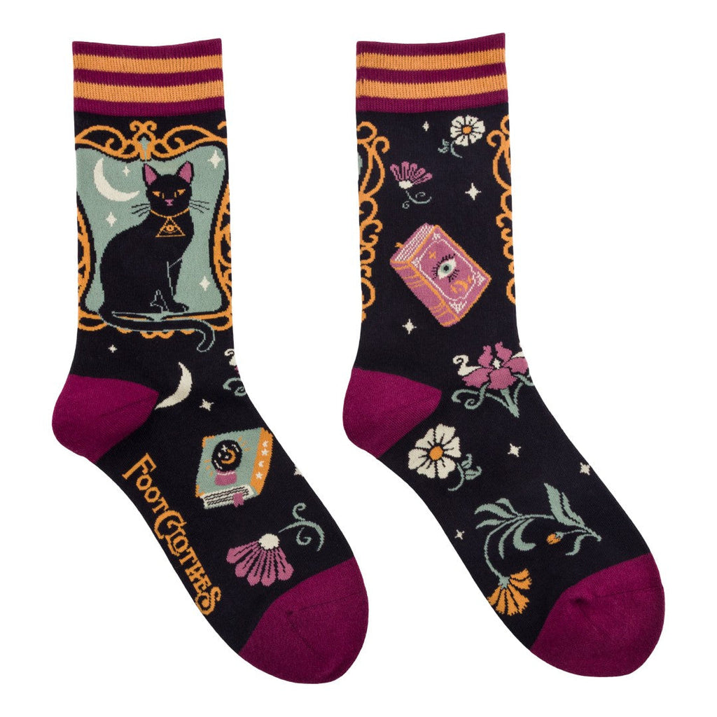 Duchess Shadowfloof's Mew World Order Crew Socks