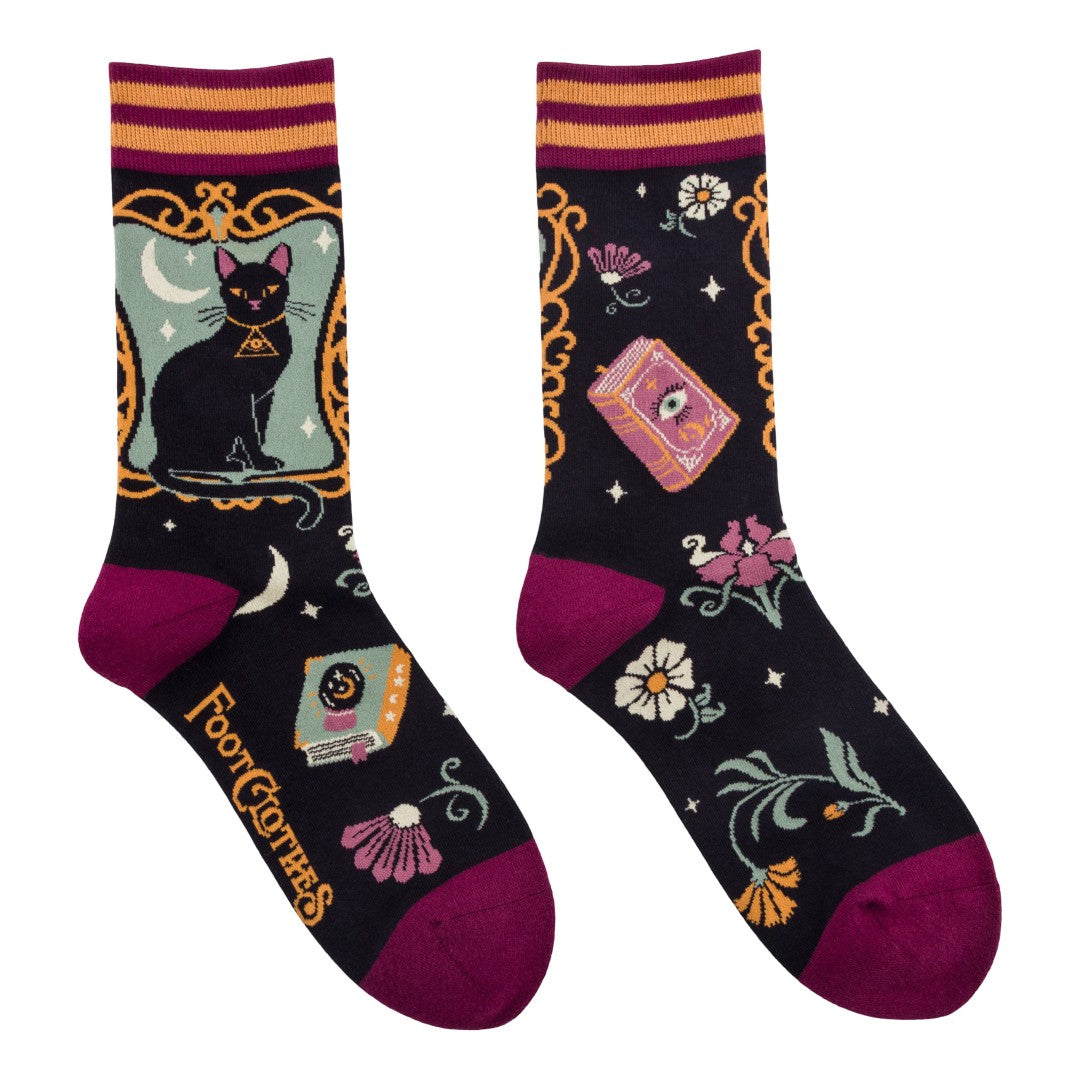 Duchess Shadowfloof's Mew World Order Crew Socks