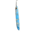 African Opal Spear Bertoni Earrings - 14k Gold Filled Sterling Silver