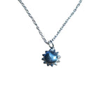 Bertoni Sterling Silver Sun Pendant Necklace – Transformation & Higher Consciousness Jewelry