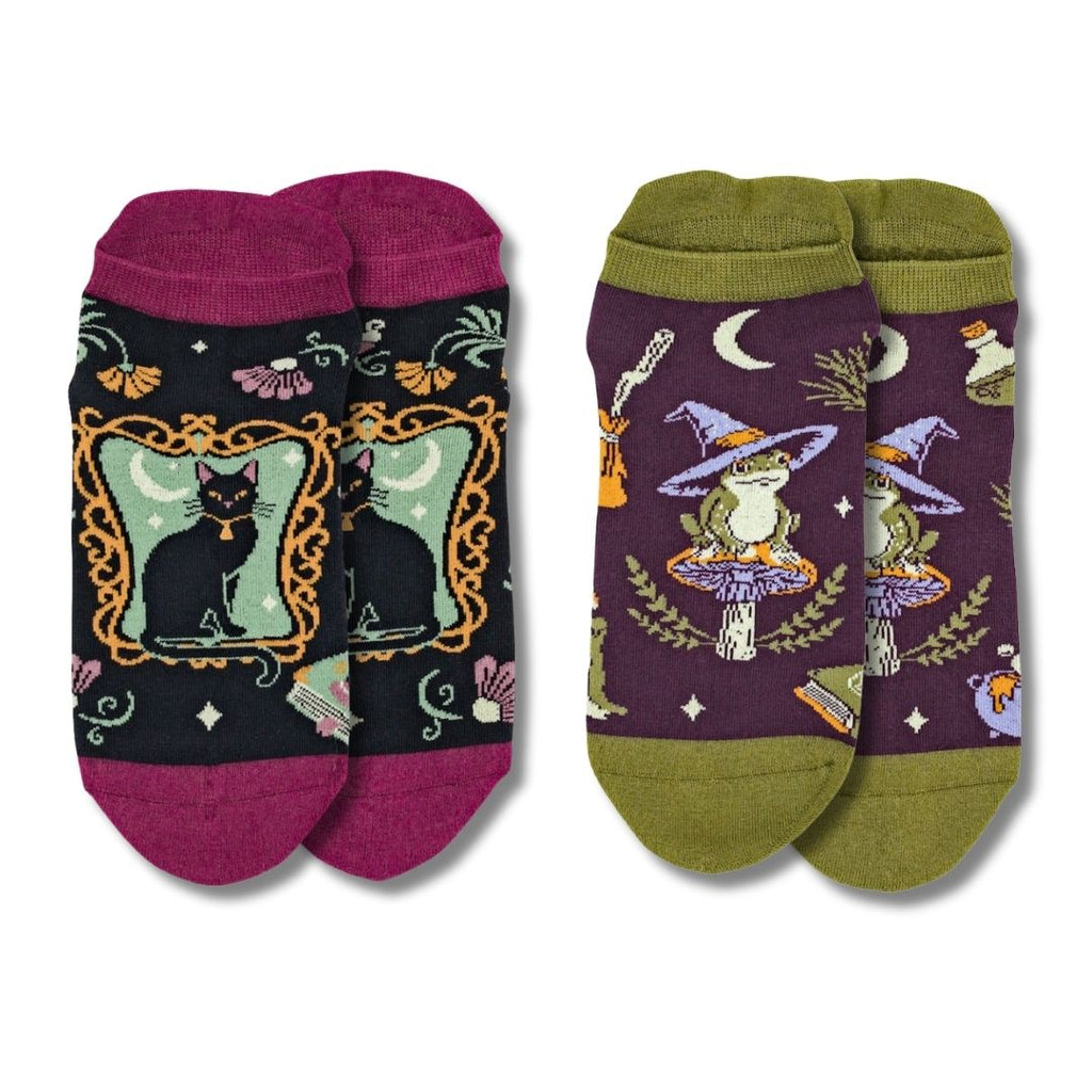 Cozy Witch Ankle Sock Pack | 2 Designs
