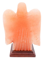 Himalayan Salt ANGEL Shaped Salt Lamp (7-8lb)