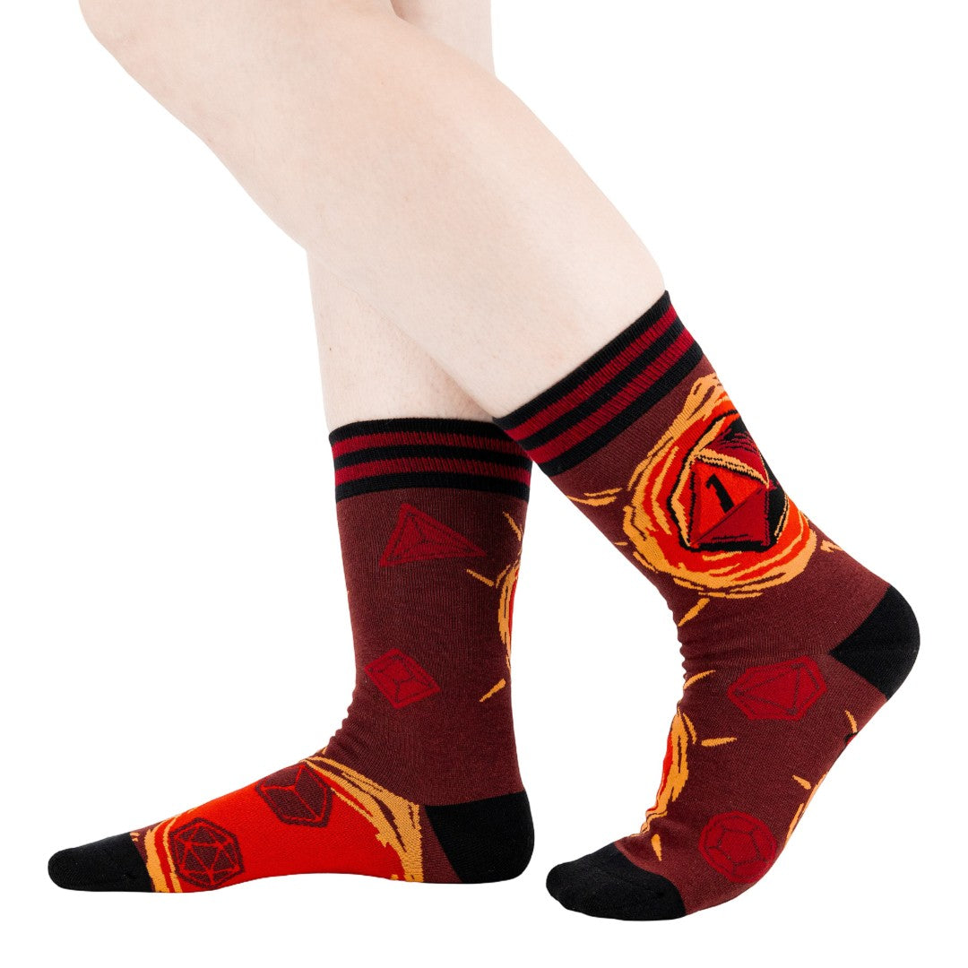Dice of Destiny Crew Socks