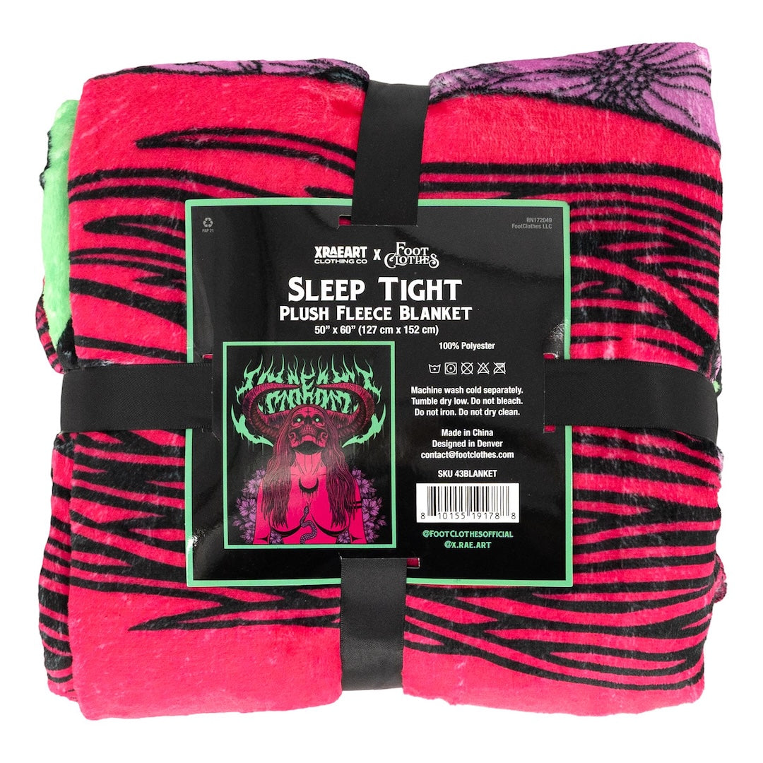 LIMITED XRAEART Sleep Tight Plush Blanket