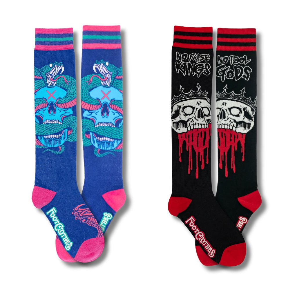 XRAEART Knee High Sock Pack | 2 Designs