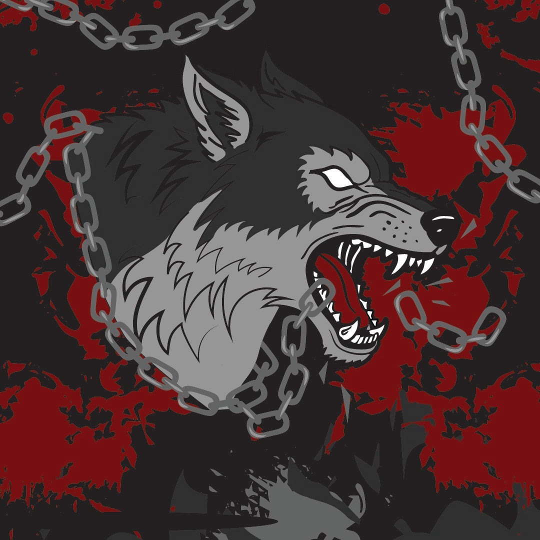 Big Mad Wolf Crew Socks