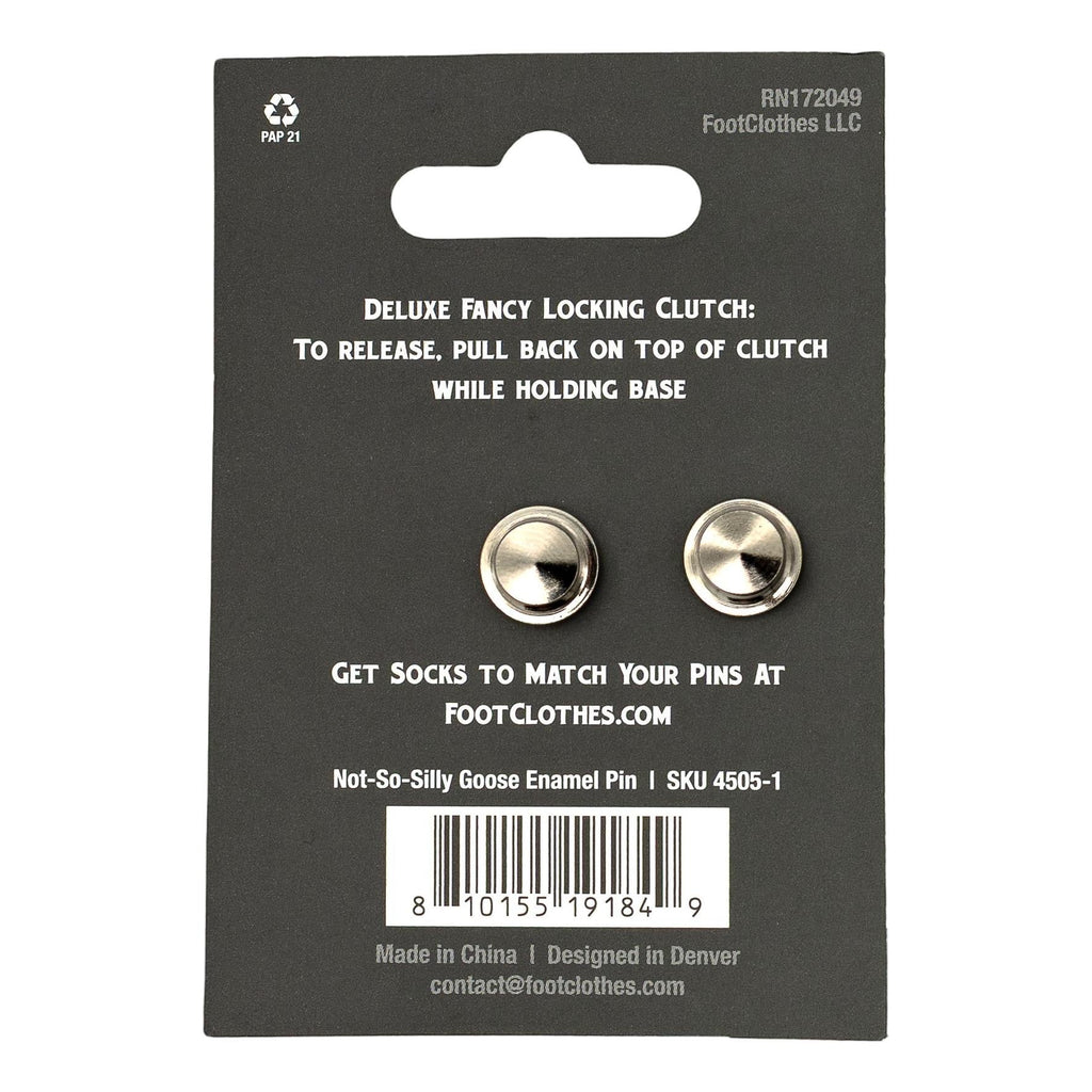 Not-So-Silly Goose Hard Enamel Pin