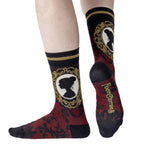 Mourning Brooch Crew Socks