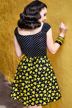 Isabel Top in Polka Dots