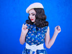 Festive Fox Bow Top - 1X only
