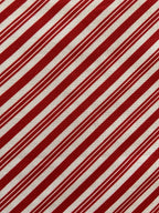 Candy Cane Stripe Bow Top