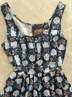 Teapots Fit & Flare Dress - XS only
